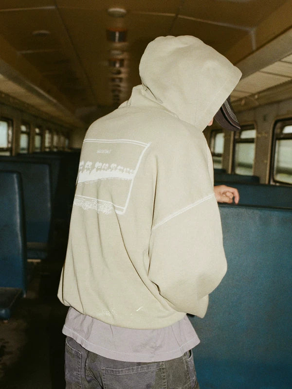 Youth Graphic Oversized Pullover Hoodie 3