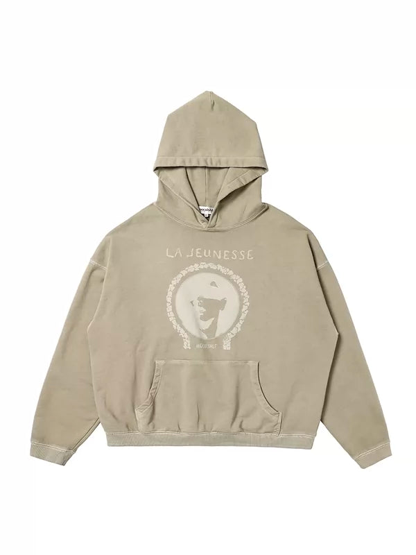 Youth Graphic Oversized Pullover Hoodie 5