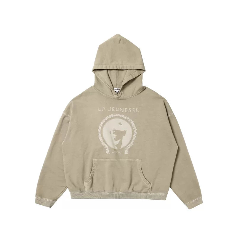 5892211385152,5892211385154,5892211385156,5892211385158, Youth Graphic Oversized Pullover Hoodie