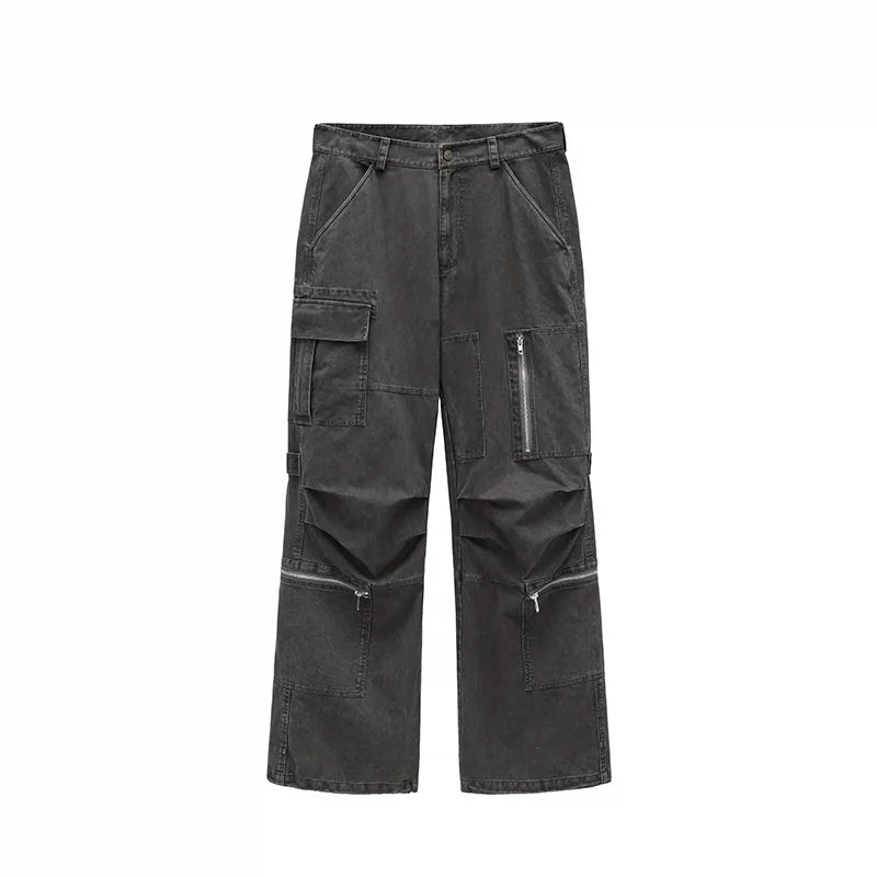 6180321862456,6180321862457,6180321862458,6180321862459, Bomber Multi-Pocket Cargo Pants