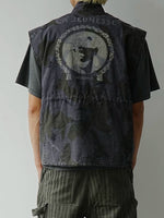 Camouflage Utility Work Vest with Multi Pockets 3