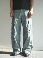 Detachable Multi-Pocket Work Cargo Pants 1