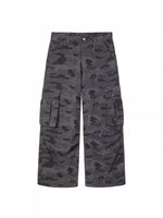 5967556036650,5967556036651,5967556036652,5967556036653, Leopard Print Relaxed Cargo Pants