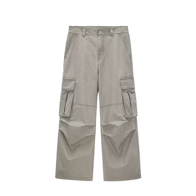 6112059802553,6112059802556,6112059802559,6112059802562, Washed Relaxed Fit Cargo Pants