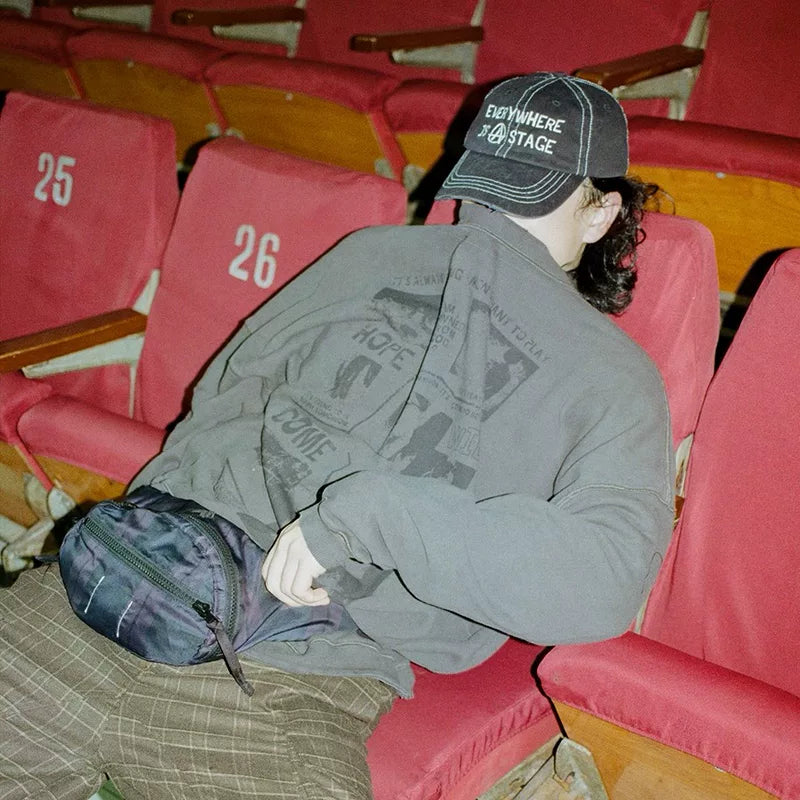 Embroidered “Everywhere Is a Stage” Baseball Cap 3