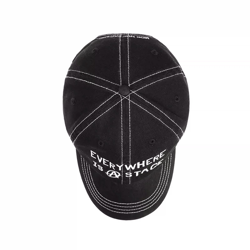 Embroidered “Everywhere Is a Stage” Baseball Cap 5