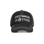 6058128147381, Embroidered “Everywhere Is a Stage” Baseball Cap
