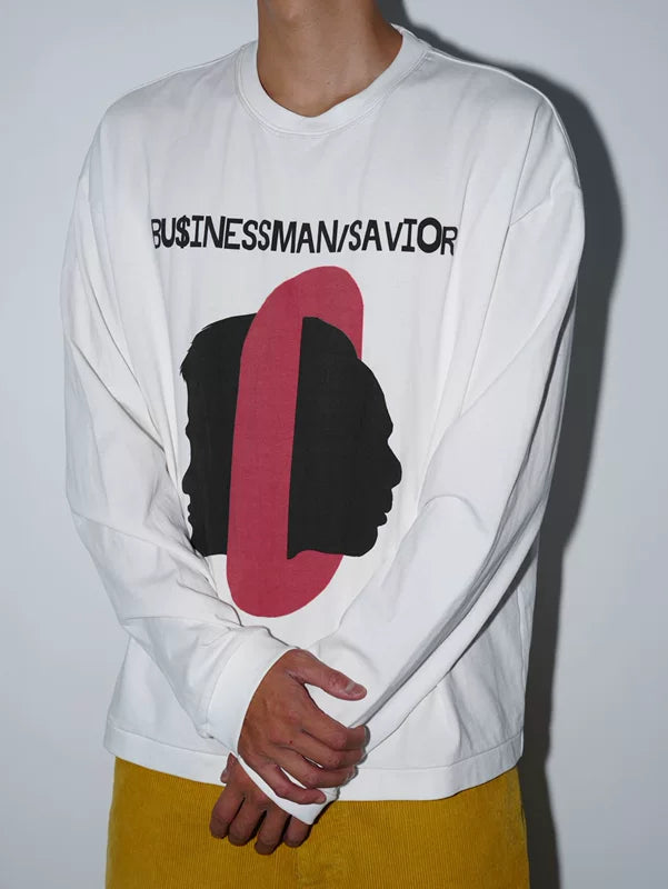 Graphic Print Long-Sleeve T-Shirt 1