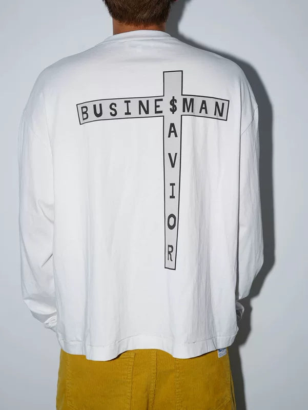 Graphic Print Long-Sleeve T-Shirt 2