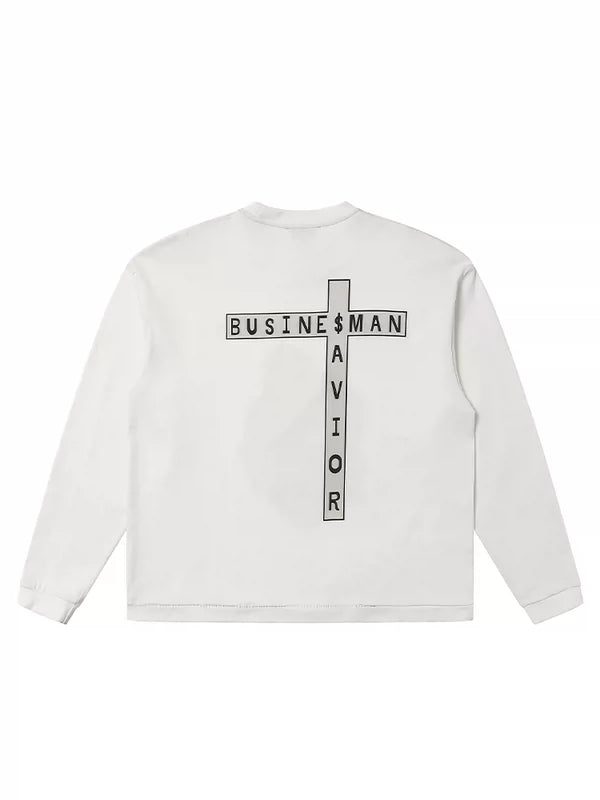 Graphic Print Long-Sleeve T-Shirt 5