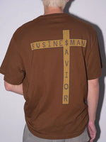 Graphic Businessman Savior Short-Sleeve T-Shirt 4