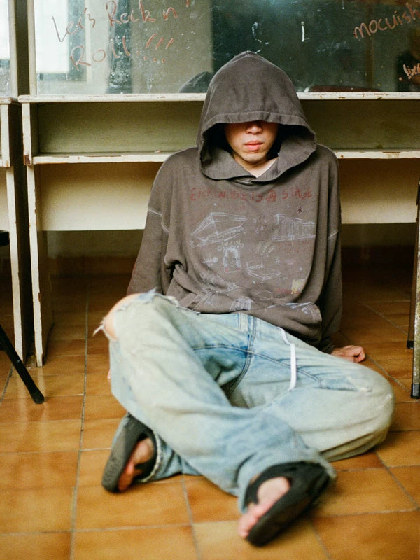 Four-Sided Stage Graphic Pullover Hoodie 1