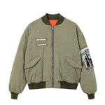 5974746889096,5974746889098,5974746889100,5974746889102, Glorious Years Graphic Bomber Jacket