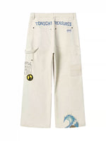 Graphic Knee-Length Pants 2