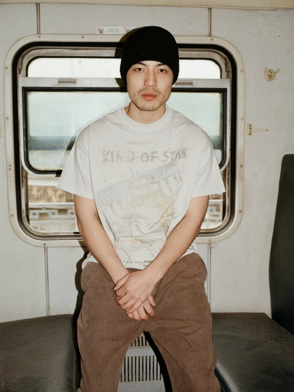 Graphic “Let Me Fly” Short-Sleeve T-Shirt 1