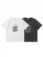 Retro Cell Phone Graphic Short-Sleeve T-Shirt 1