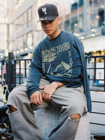 Graphic Long-Sleeve Crewneck T-Shirt 3