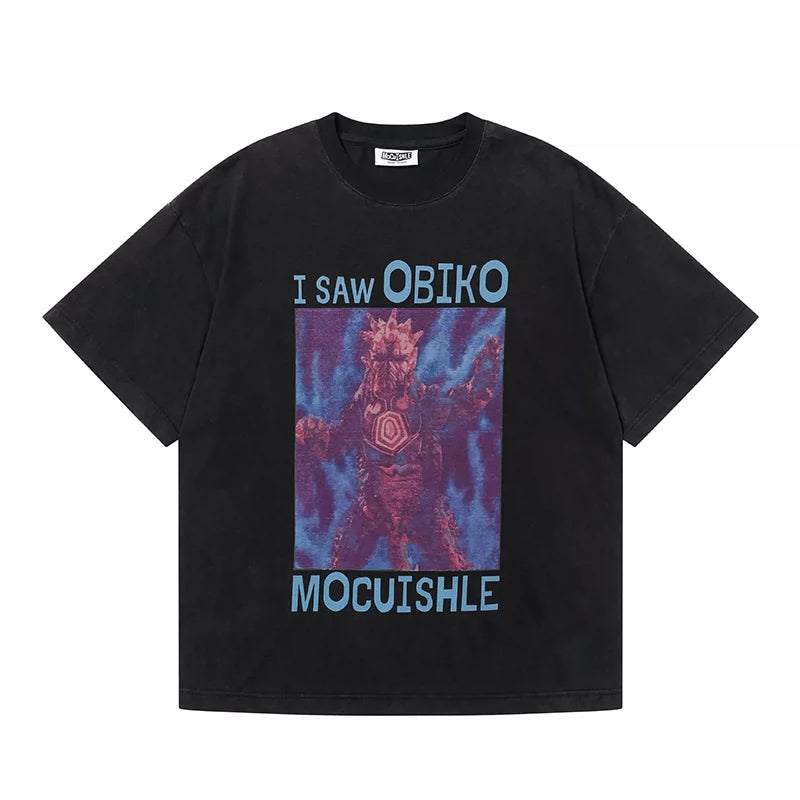 6041185876474,6041185876475,6041185876476,6041185876477, Obiko Graphic Short-Sleeve T-Shirt