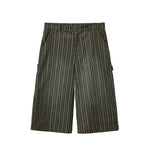 6103947419103,6103947419104,6103947419105,6103947419106, Corduroy Striped Cropped Capri Pants
