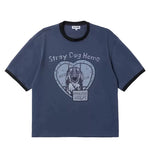 6042095273237,6042095273239,6042095273241,6042095273243, Stray Dog Home Graphic Short-Sleeve T-Shirt