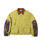 6058028263359,6058028263360,6058028263361,6058028263362, Four-Pocket Colorblock Hunting Jacket