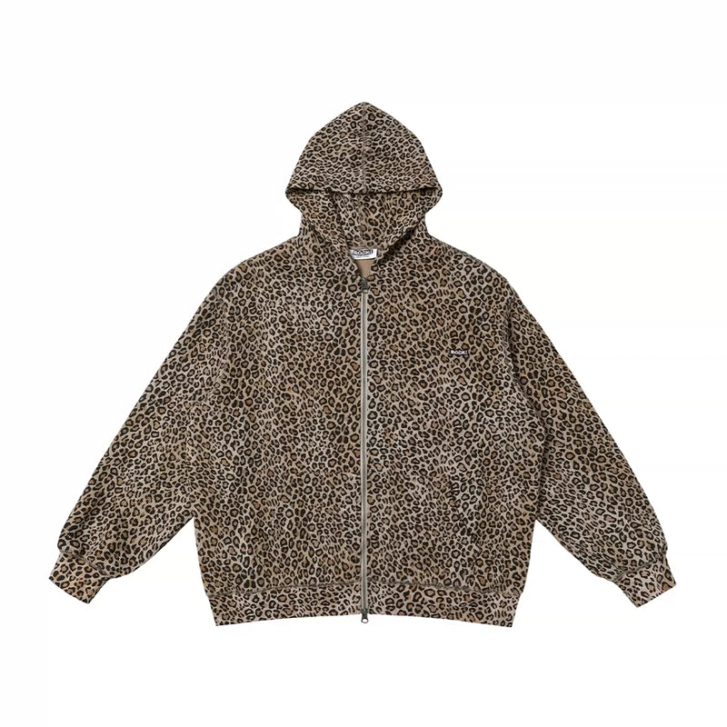 6122761618941,6122761618943,6122761618945,6122761618947, Camouflage Waffle Knit Zip Hoodie