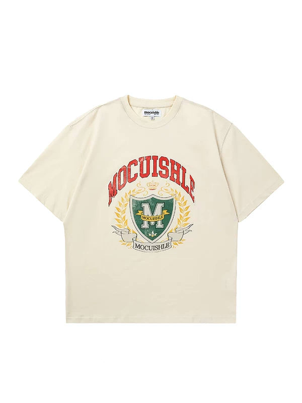 Crest Graphic Short-Sleeve T-Shirt 4