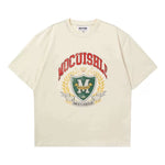6058101183212,6058101183214,6058101183216,6058101183218,6058101183220, Crest Graphic Short-Sleeve T-Shirt