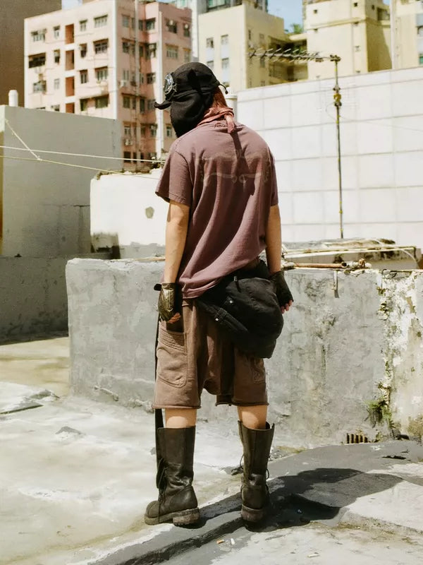 Streetwear Harem Cargo Shorts Pants 2