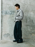 Faux Fur Collar Pilot Bomber Jacket 2