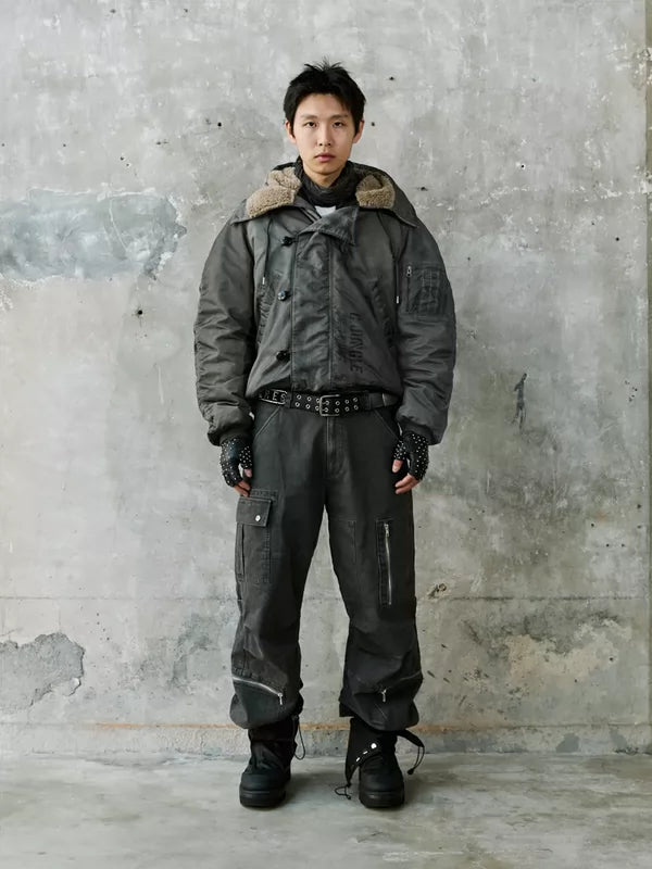 Hooded N2B Pilot Cotton Jacket 1