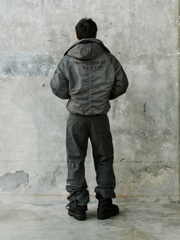 Hooded N2B Pilot Cotton Jacket 3