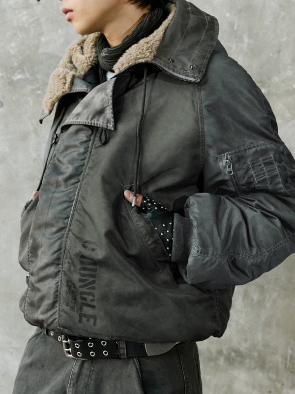 Hooded N2B Pilot Cotton Jacket 4
