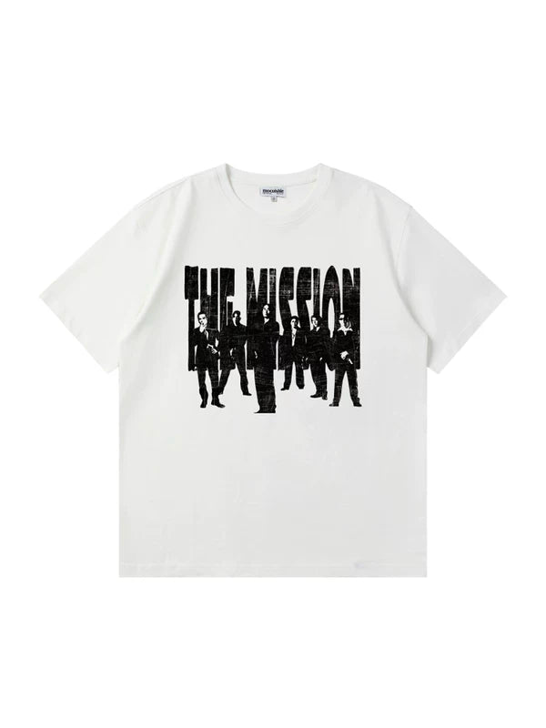 Graphic “The Mission” Short-Sleeve T-Shirt 1