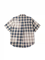 Sunfaded Short-Sleeve Plaid Shirt 3