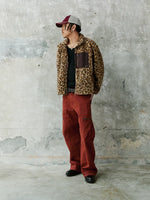 Leopard Fleece Zip Jacket with Pocket 2