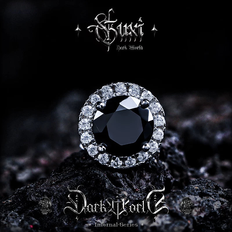 4907084640027, Moissanite Sterling Silver Stud Earrings