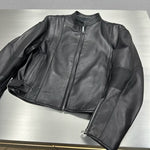Motorcycle Goatskin Leather Racing Jacket 4