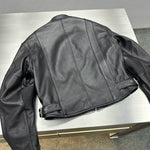 Motorcycle Goatskin Leather Racing Jacket 5