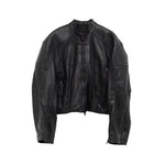 Motorcycle Racing Leather Biker Jacket 1