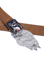 Motorcycle Style Genuine Leather Belt 3