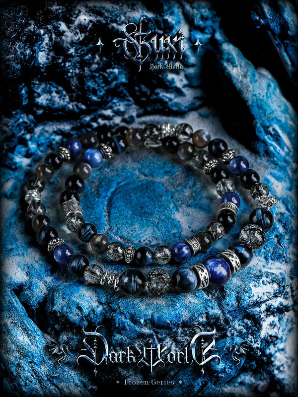 Multi-Gemstone Crystal Beaded Bracelet 2