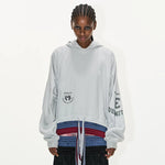 5723746413426,5723746413427,5723746413428,5723746413429, Multi-Layer Waist Hoodie With Screen Print