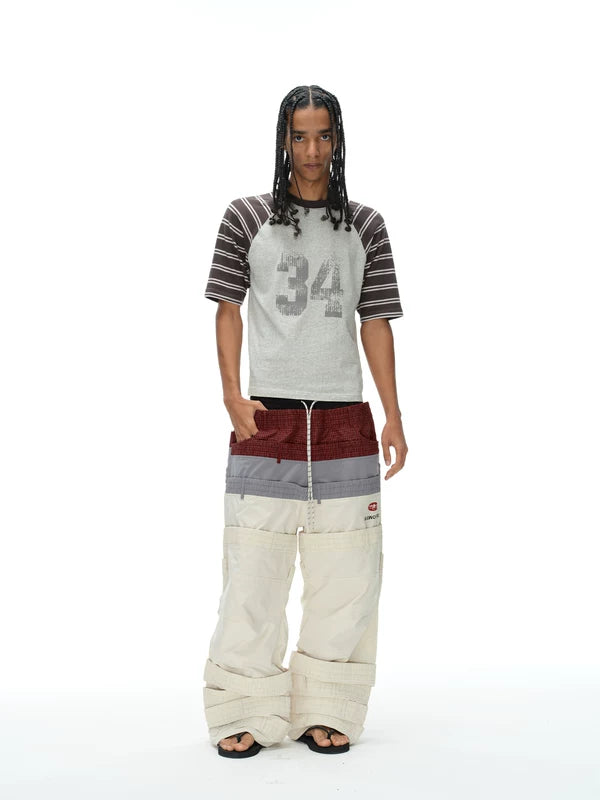 Multi-Waisted Loose Fit Cargo Pants 2