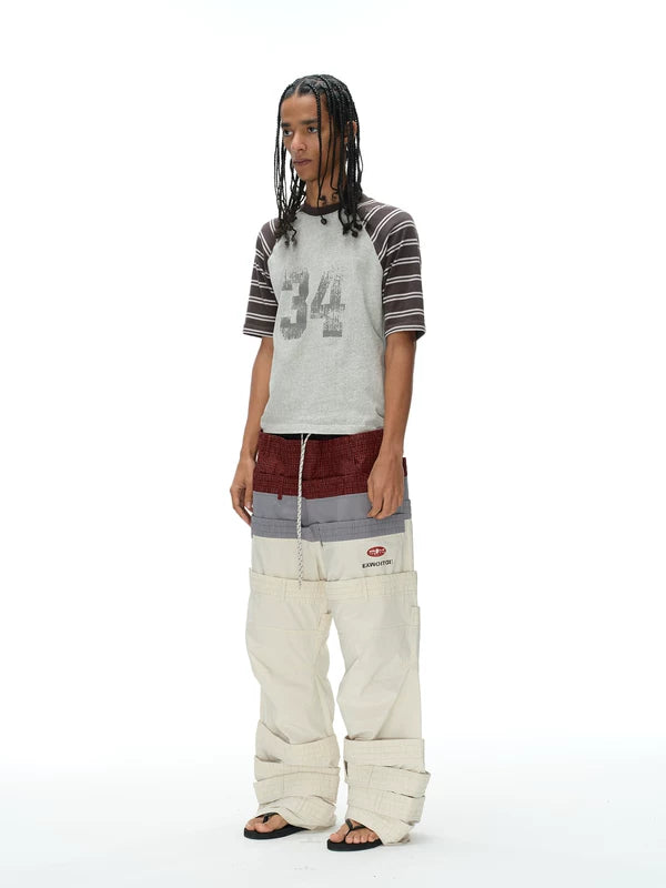 Multi-Waisted Loose Fit Cargo Pants 3