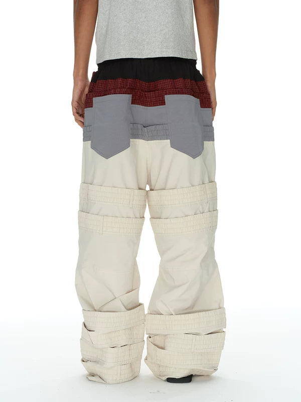 Multi-Waisted Loose Fit Cargo Pants 5