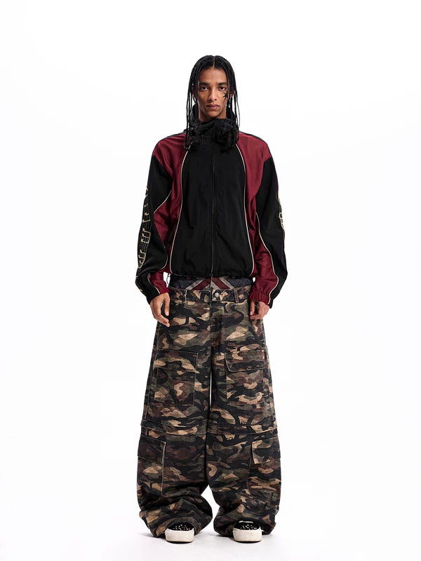 Musical Note Embroidered Hooded Jacket 4