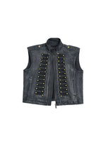 Napoleon Style Denim Vest 5
