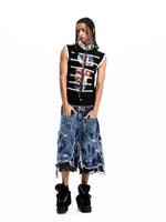 Napoleon Style Union Jack Print Vest 3