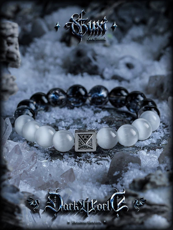 Natural Cat’s Eye Crystal Bracelet Set 2